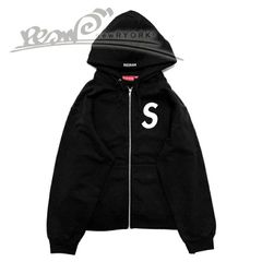 送料無料 メンズ ジップアップパーカー ブラック Supreme シュプリーム