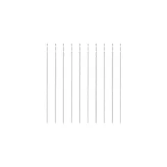 uxcell マイクロドリルビット 0.25 mm ドリルビット 木工 鉄工 HSS 10本セット 穴あけツール 金属 木材 プラスチック DIY