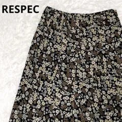 RESPEC 花柄 ロングスカート 昭和レトロ リバティ フレア