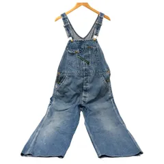 □□90s KEY オーバーオール 古着 インディゴ