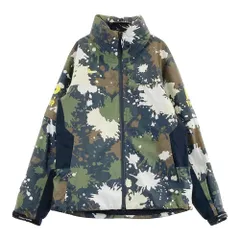 サイズ：2 PEARLY GATES パーリーゲイツ  フリースベスト 2WAY ジップジャケット カモフラ ペイント総柄 カーキ系 [240101562539] ゴルフウェア レディース ストスト