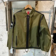 シュプリーム ノース サミット シリーズ テープ심 ジャケット オリーブ S