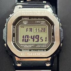 04w5366▽※【中古】CASIO G-SHOCK カシオ Gショック ジーショック GMW-B5000D-1JF フルメタル 電波ソーラー 腕時計【八王子店】