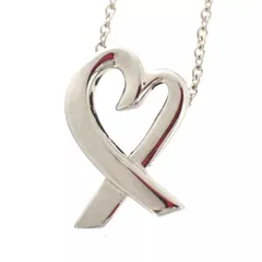 TIFFANY&Co ティファニー ネックレス ラビングハート シルバー925 01BS096
