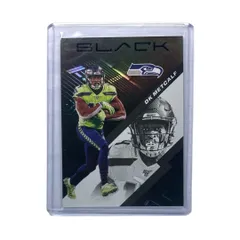 PANINI NFLカード BLACK DK METCALF SEAHAWKS #86 送料無料 中古 IT2