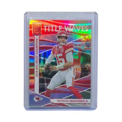 PANINI NFLカード DONRUSS ELITE PATRICK MAHOMES II CHIEFS #TW-3 送料無料 中古 IT2