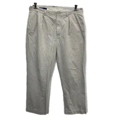 Polo Ralph Lauren チノパン W36 ライトベージュ ポロラルフローレン ジップアップ カジュアル 無地 コットン 2511-378