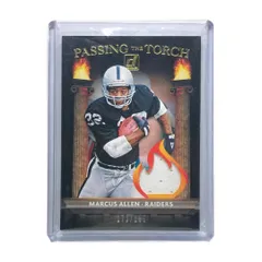 PANINI NFLカード DONRUSS MARCUS ALLEN JOSH JACOBS RAIDERS /199 #6 送料無料 中古 IT2