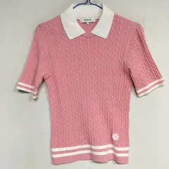 23 ビーンポール ゴルフ ケーブル PK 半袖ニット 90