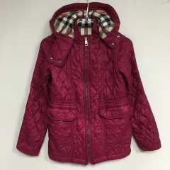 バーバリー キッズ 正規品 キルティング フード ジャケット
