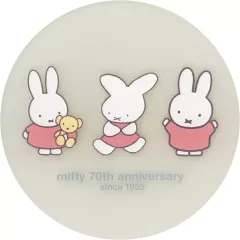 【中古】コースター ミッフィー(レッド) ラバーコースター 「タイトーくじ ミッフィー Anniversary party」 F賞