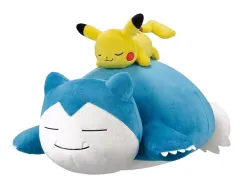 【中古】ぬいぐるみ カビゴン＆ピカチュウぬいぐるみ 「2025 Pokemon Collection くじ ～Let’s Go for a Walk!～」 B賞