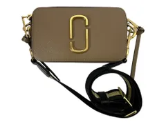 MARC JACOBS (マークジェイコブス) ザ スナップショット DTM ショルダーバッグ ポーチ 2WAY M0014146 ベージュ ゴールド レディース/199