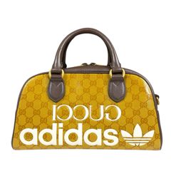 まみん様専用 アディダスGUCCI GUCCI柄ボストンバッグ ベージュ - メルカリ