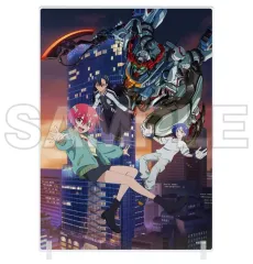 【新品】アクリルスタンド・アクリルパネル [新品] 集合 メタリックアクリルボード 「機動戦士Gundam GQuuuuuuX×東急歌舞伎町タワー CLIMAX COLLABORATION」