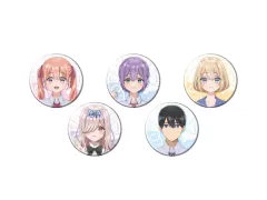 【新品】バッジ・ビンズ 【ボックス】カッコウの許嫁Season2 缶バッジ 01.公式イラスト