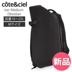【新品】 コートエシエル Cote&Ciel バックパック リュック イザール ミディアム オブシダン 28620 Isar Medium Obsidian メンズ レディース リュックサック ブラック 黒 B  [CEC-00021-00]