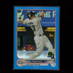 【150枚限定】Topps Chrome NPB 2022 J.オスナ ブルーリフラクター ヤクルト シリアル入