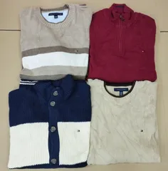 【D12267】トミーフィルフィガー まとめ売り メンズ2XL 4枚セット まとめ売り　TOMMY HILFIGER　3L