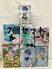 未開封 Re:ゼロから始める異世界生活 レム フィギュア まとめ売り 7個セット LFJA5 f107