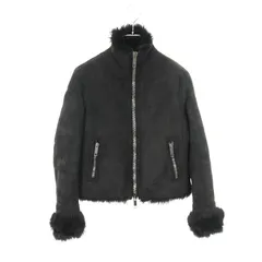 バーバリーロンドン BURBERRY LONDON レザー ジャケット レディース Used B