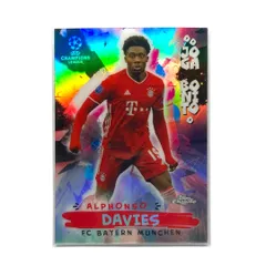 TOPPS サッカーカード CHROME ALPHONSO DAVIES BAYERN MUNCHEN #JB-9 送料無料 中古 IT2