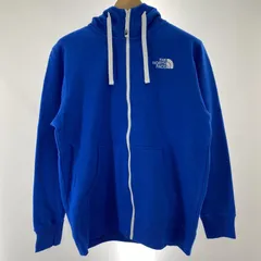 【中古】THE NORTH FACE リアビューフルジップフーディ サイズL NT12442 ブルー ザノースフェイス[91]
