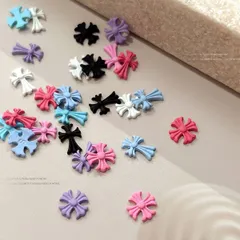 20個セット  パンク ゴシック 十字架 ネイルストーン ネイルアート 付け爪 デコレーション