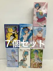 未開封 Re:ゼロから始める異世界生活 レム フィギュア 7種セット LFJA89 f107