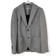 美品　チルコロ　テーラードジャケット　ストライプ　アンコン　ストレッチ　44 S 2026年最新】チルコロ ジャケットの人気アイテム - メルカリ