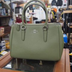 美品 コーチ トートバッグ レザー ショルダー ミニボストン 32202 
