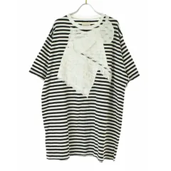 【BEAMSBOY×TORI-TO】13-04-0355-702 別注 バイアス フリル BIG Tシャツ五分袖Tシャツ