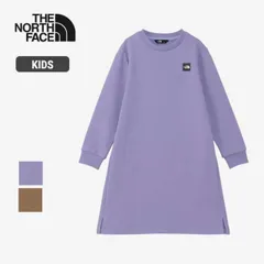 ザ・ノース・フェイス ワンピース 女の子 THE NORTH FACE NTG62431 G S-BOX LOGO ONPIE ガールズスモールボックスロゴワンピース（キッズ/ガールズ） 裏毛スウェット アウトドアシーン 通学  ノースフェイス (240821
