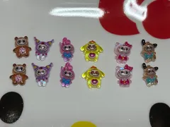 ラブブ　ネイルパーツ12個セット①