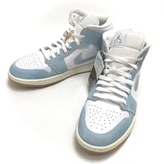 【中古美品】NIKE ナイキ WMNS AIR JORDAN 1 MID SE DENIM HQ2005-100 ウィメンズ エアジョーダン ミッド SE デニム スニーカー シューズ 靴 【160-251128-rs-02-fur】
