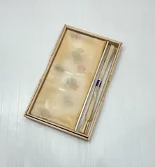 帯締・帯揚セット/未使用品/クリーム色/10541