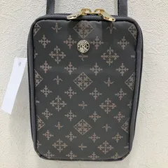 6558　良品　russet ラシット　ショルダーバッグ　スマホショルダー　お財布ショルダー　ポシェット　グレーピンク　グレー　ピンク　ミニバッグ　小さめ　ナイロン　カードポケット　ファスナー付きポケット　ウォレットバッグ　マルチバッグ　保存袋付き