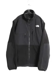【お得なクーポン配布中!】 ノースフェイス デナリ ジャケット メンズ L / アウトドア フリース ナイロン ブルゾン ジャンパー ハイネック フルジップ ワンポイント 黒