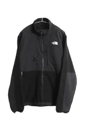 【お得なクーポン配布中!】 ノースフェイス デナリ ジャケット メンズ L / アウトドア フリース ナイロン ブルゾン ジャンパー フルジップ ハイネック ワンポイント 黒