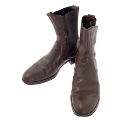 BEAUTIFUL SHOES / ビューティフルシューズ | SIDEGORE BOOTS サイドゴア レザー ブーツ | 5 | ブラウン | レディース