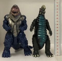 ムービーモンスターシリーズ ゴジラ＋オルガ 1999 ソフビ - メルカリ