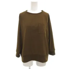 ザノースフェイス THE NORTH FACE 美品 スリーフォースエアリーリラックスティー Tシャツ カットソー 七分袖  茶 /IU