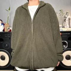 エルエルビーン ニットジップアップ カーディガン