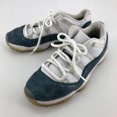 05w16349 ナイキ NIKE  AIR JORDAN 11 RETRO LOW LE  ホワイト/ブラック ネイビー  27.0cm US9 UK8 中国製 メンズ  スニーカー  CD6846-102  【中古品】