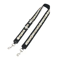 MARC JACOBS マークジェイコブス ショルダーストラップ  スナップショット/ロゴ/ラメ    ブラック ユニセックス / 243001003154