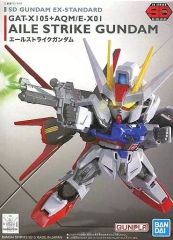 [중고] 프라모델 GAT-X105+AQM/E-X01 에일 스트라이크 건담 [기동전사 건담 SEED] SD 건담 EX 스탠다드 002 [5065616]