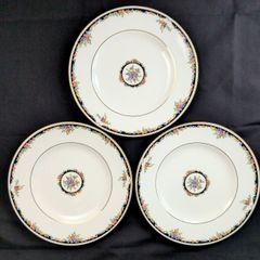 ウエッジウッド プレート 花柄 金彩 黒壺 オズボーン 3枚 - メルカリ