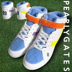 PEARLY GATES パーリーゲイツ ゴルフ カラフルボア Fレザー レース