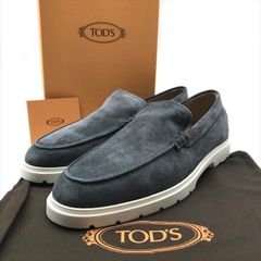 carboy様専用⭐︎TOD'S ネイビースエード ローファー - メルカリ