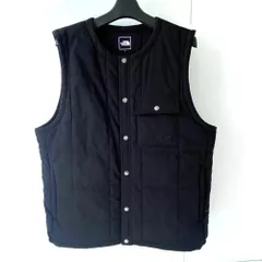 03w22488  THE NORTH FACE ザ・ノース・フェイス Meadow Warm Vest  メドウウォームベスト 中綿ベスト  ブラック  サイズL  メンズ  アウター  NY82330